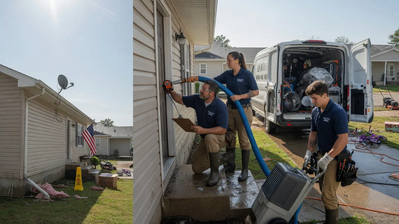 Ceiling Water Damage Restoration in Middletown, CT near me
